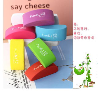 多彩迷你鼠標造型橡皮磚 韓國創意文具批發新寵，學習小禮品商機無限